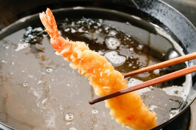 揚げ物・天ぷら油はマカダミアナッツオイルで！健康で幸福な料理の出来へ